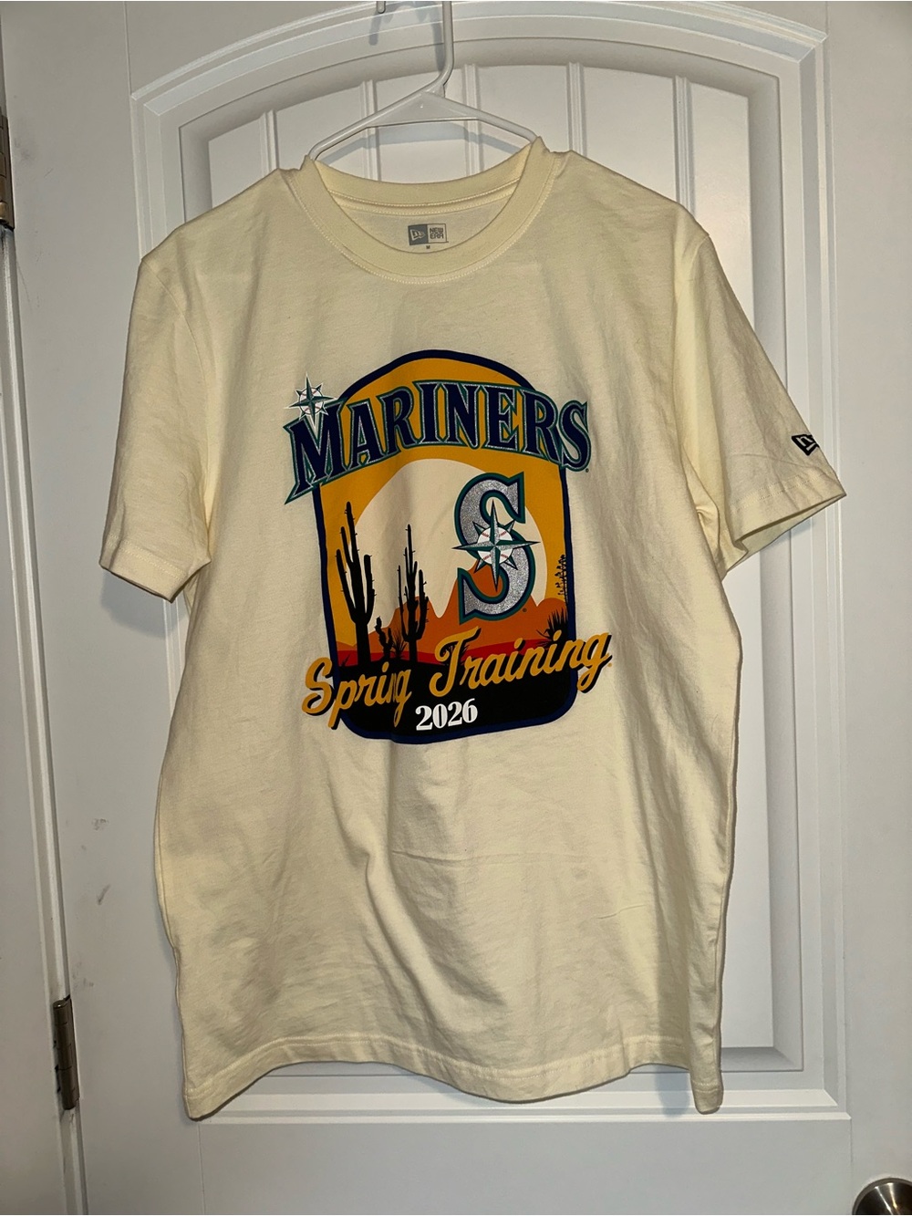 Mariners Spring Training 2026 Graphic Tee - Light Yellow